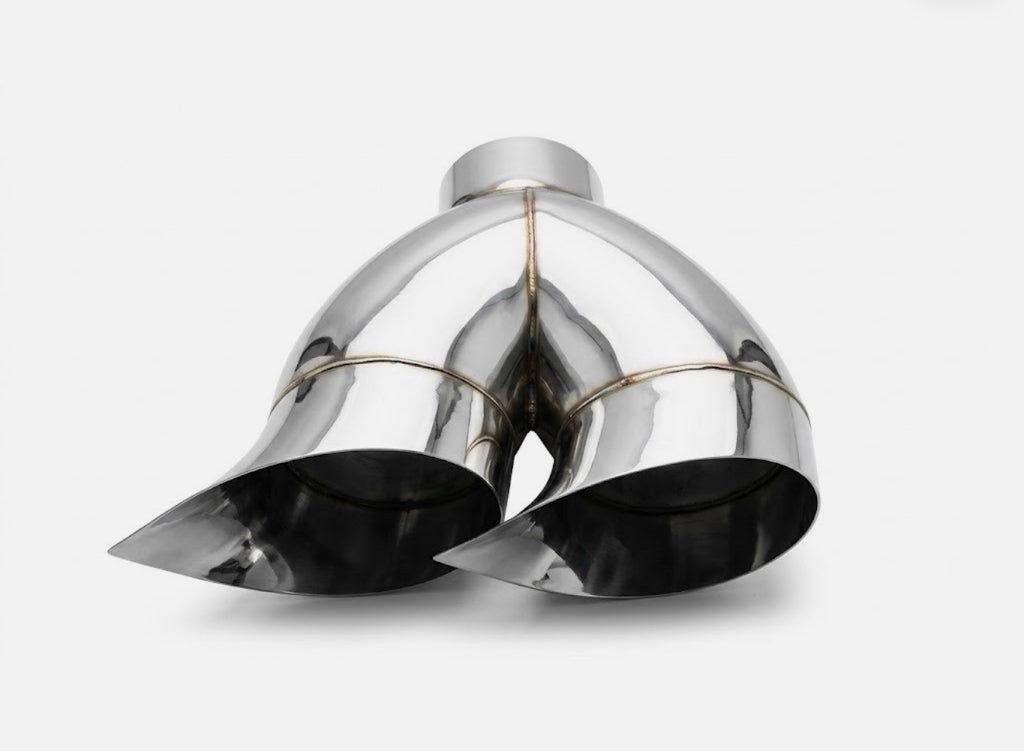 Dual Tear Drop Exhaust