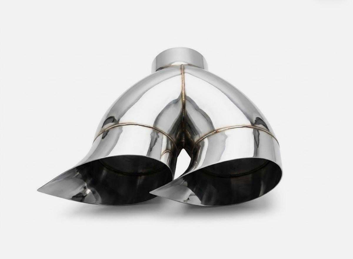 Dual Tear Drop Exhaust