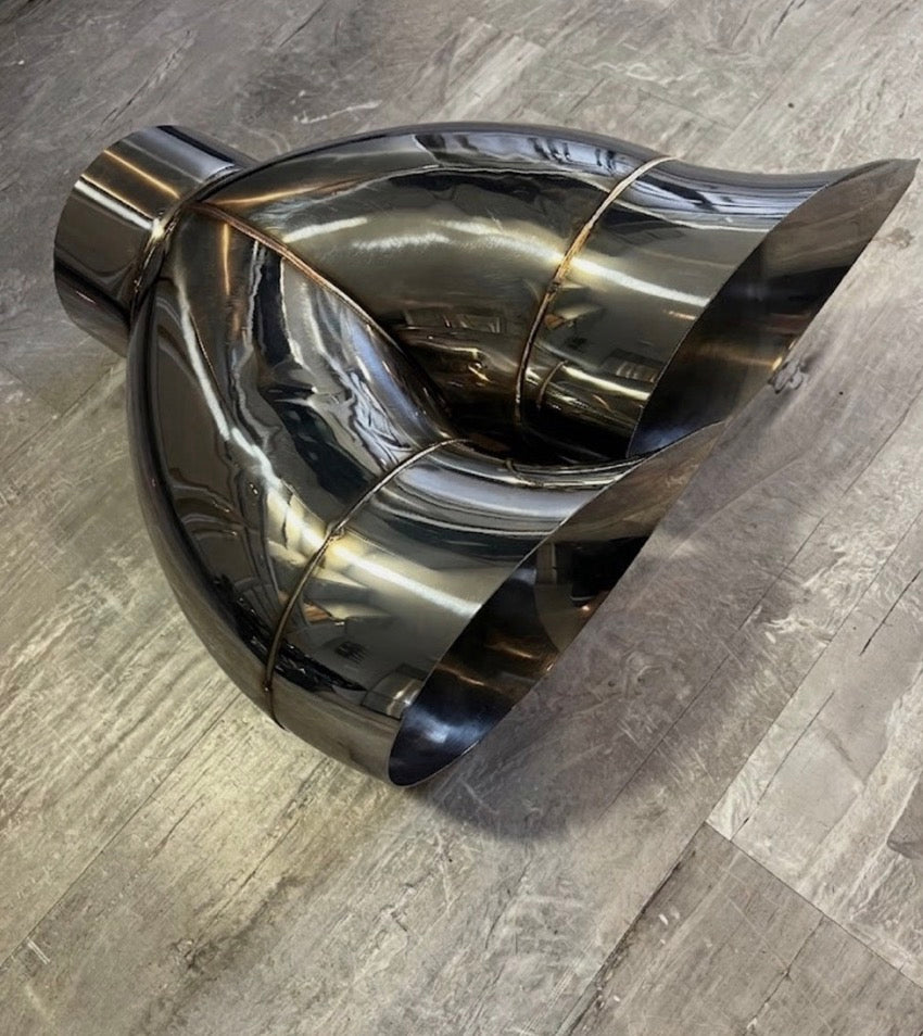 Dual Tear Drop Exhaust